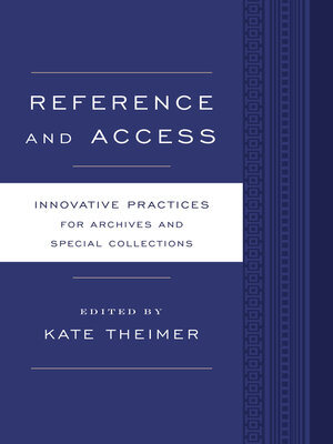 cover image of Reference and Access